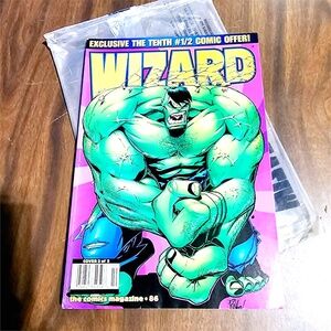 October 1998 Cover 2 of 2  Wizard Comic Guide Magazine